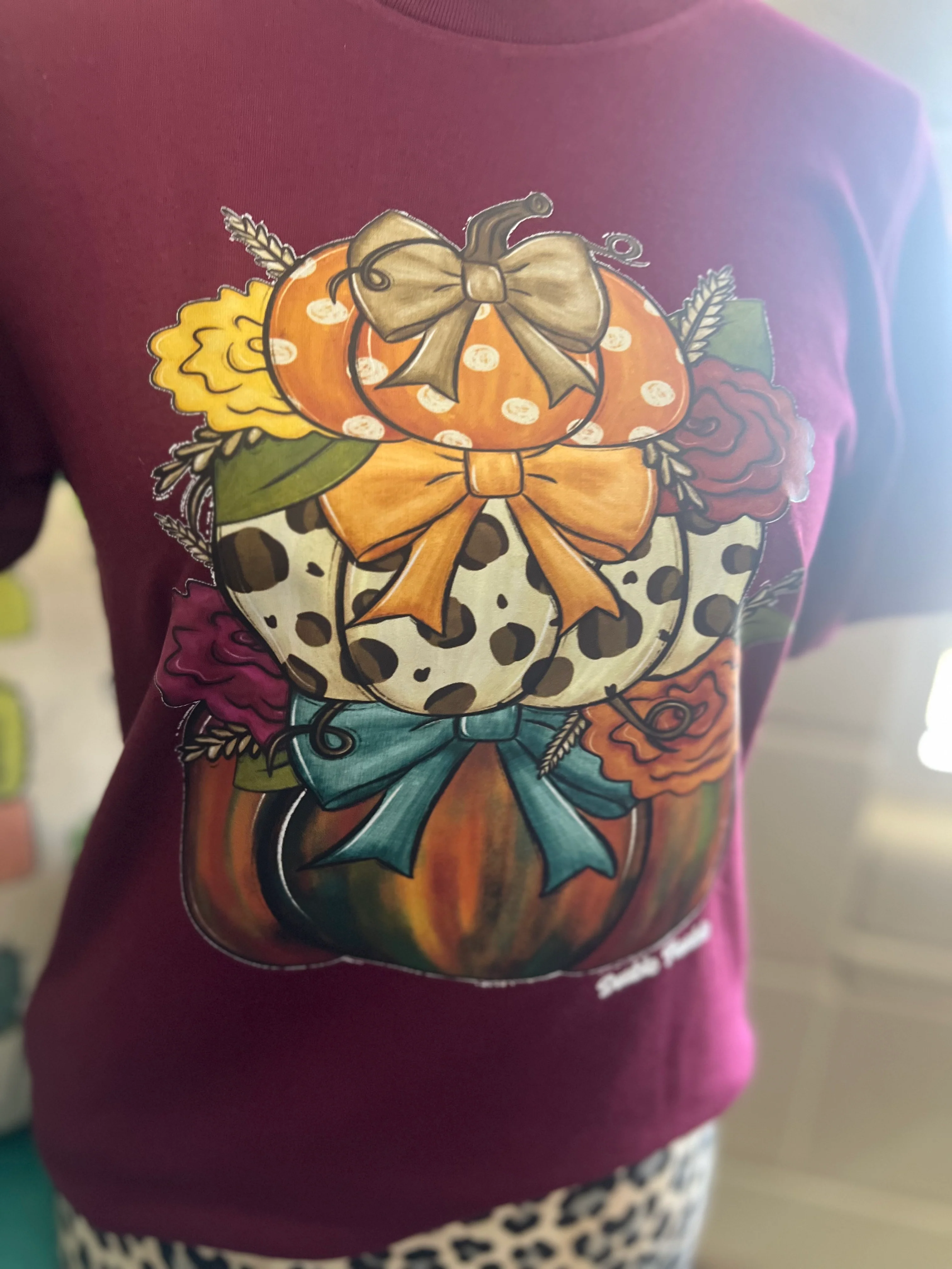 STACKED PUMPKIN TEE - Image 3